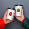 500Sheets/Roll Merry Christmas Stickers Santa Hat Christmas Bells Seal Labels Stickers For Diy Gift Baking Package Envelope