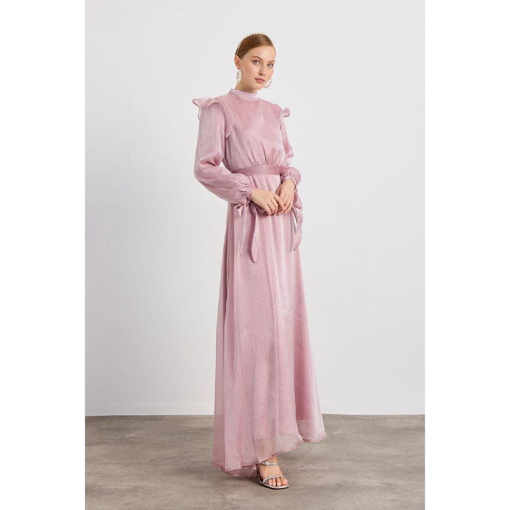 Suknia wieczorowa Mira w kolorze granatowym