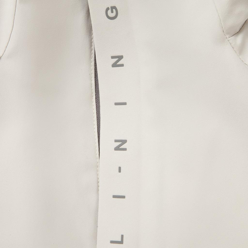 Li Ning Fitness Series Water-Resistant Loose Hooded Logo Windbreaker Women Outerwear AFDVE70-7