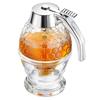Honey Syrup Dispenser, 200ml Honey Dispenser Jar Container Acrylic Storage Pot No Drip