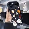 Cute Cat Charming Phone Case For iPhone Apple 17 AIR 16 16E 11 12 13 14 15 XR Plus Pro Max DIY Case TPU Shockproof Cover Capa