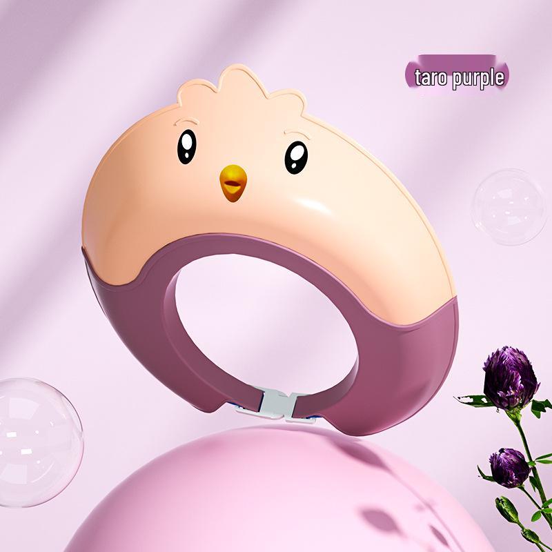 

Силіконова шапочка для купання дитини із захистом вух - Регульована шапочка для миття волосся для немовлят та малюків