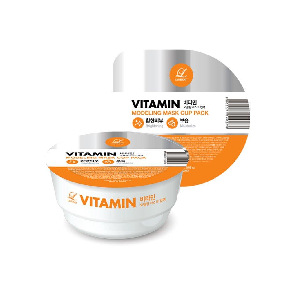 

Lindsay Vitamin Disposable Peel-Off Mask Cup Modeling Pack 28g