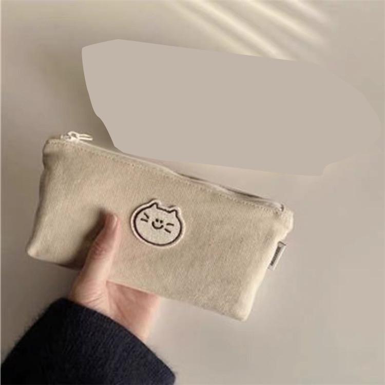 

Милый пенал Kawaii канцелярский пенал Trousse Scolaire большой емкости пенал Estuches школьные принадлежности пенал Regular белый