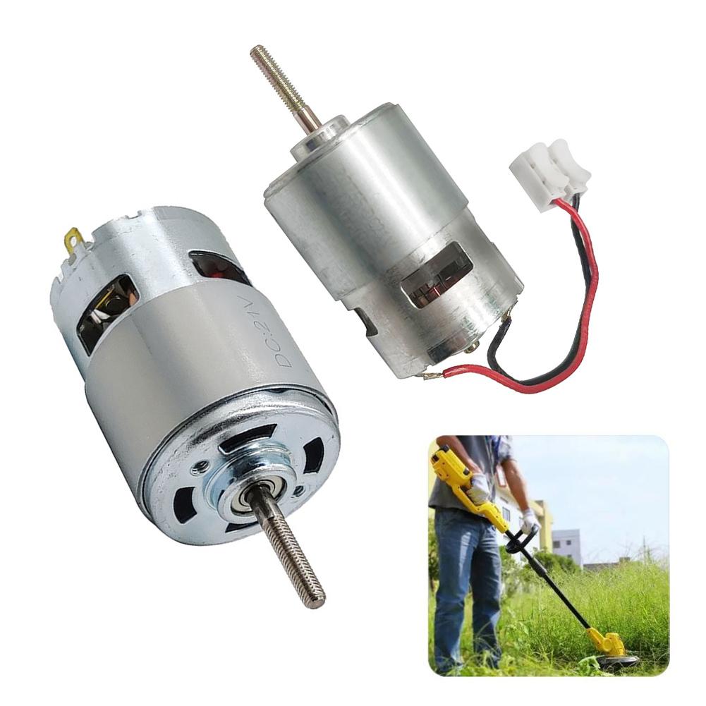 1 db 755 DC Motor 18V 120W Golyóscsapágyas Nagy Nyomaték Elektronikai Alkatrész Motor Kerti Szerszámokhoz Tartozékok