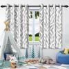 2Pcs Blackout Curtains Fresh Flowers Plants Leaf Bedroom Living Room Darkening Thermal Insulated Grommet Window Curtain Drape