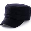 Back-sealed Hat, Men's Flat-top Hat, Peaked Cap, Baseball Cap, Autumn and Winter, Middle-aged and Elderly, Fully Sealed Heattech