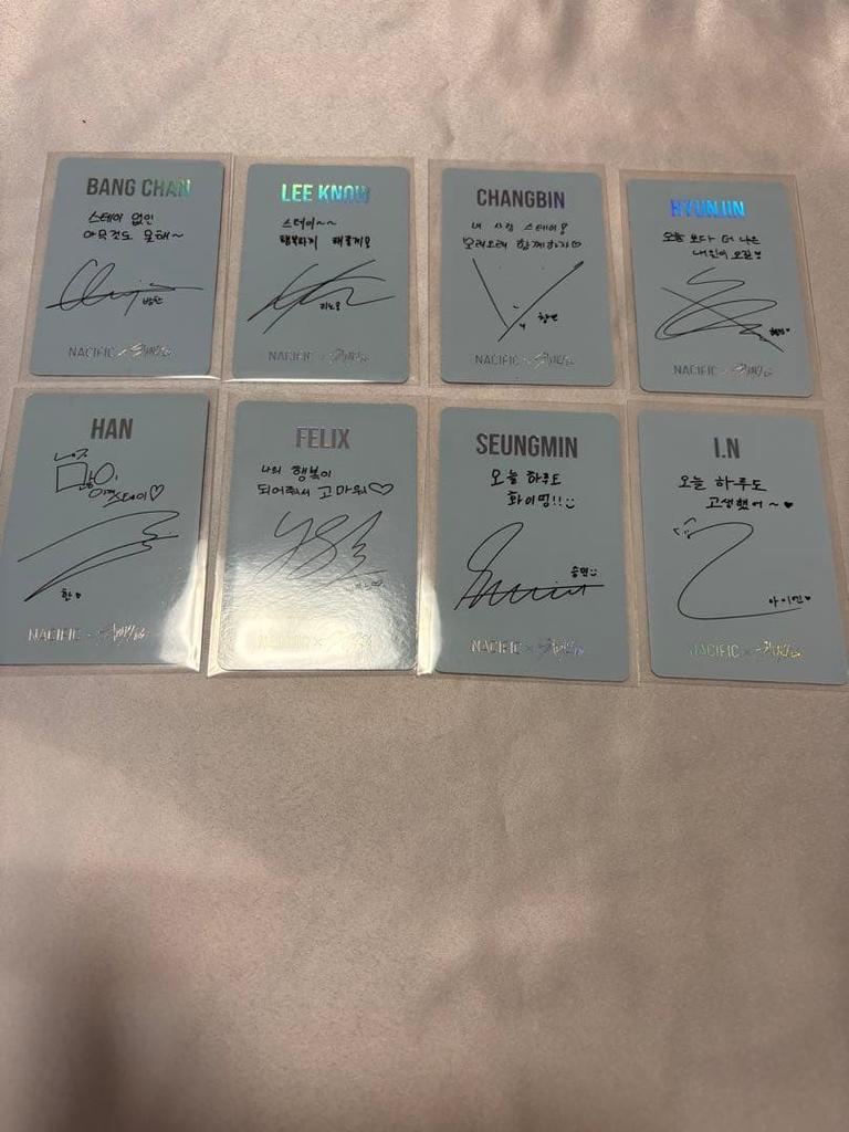 [USED] Stray Kids NACIFIC Complete Set 8
