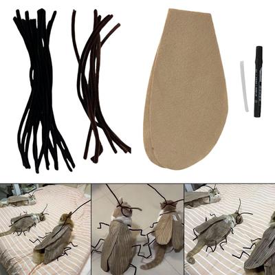 DIY Material Cat Cockroach Clothing Kit Funny Decor Dress Up Kitten Costume Set Cosplay Suit for