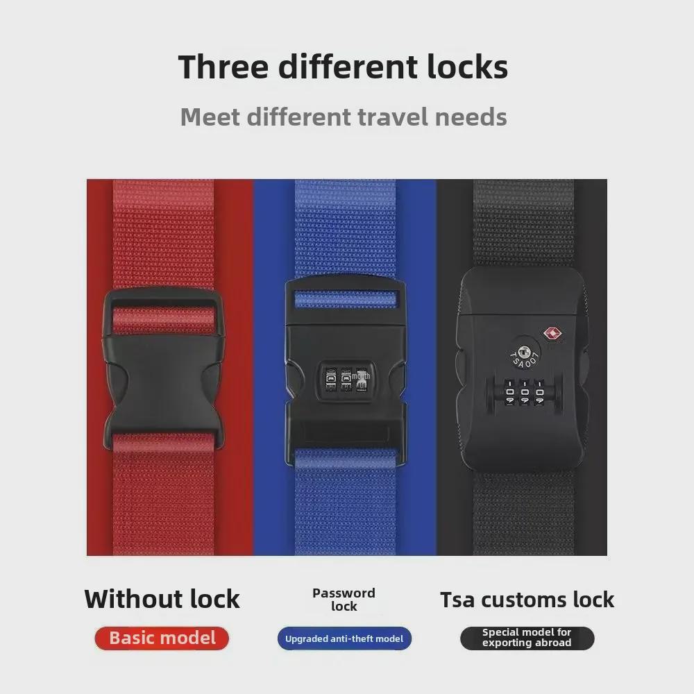 Cross Strap Suitcase Stabilizer: Secure Adjustable Travel Luggage Reinforcement