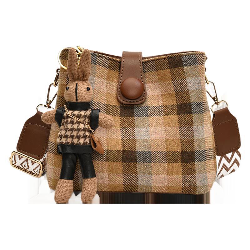 2025 Satchel Women, New Fashion Messenger Bag Women's High-end Texture Shoulder Small Square Bag In Stock