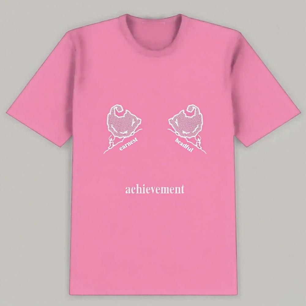 New Street Style Trend Printing Emerging Art Daily Style Cotton Short-sleeved T-shirt Women's Couple Tide Brand Breathable Tops