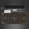 Sterne und Mond Mauspads Schreibtischunterlage Große Gaming-Mauspads Gamer Büromatte Mauspads Helles Gaming-Zimmer Schreibtischmatte Kunst Tastaturmatten Pad