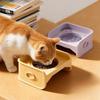 Removable Raised Pet Feeder Anti-Spill Pet Feeding Dish Ins Style Elevated Cat Bowl Indoor