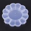 PVC Compartments Adjustable Practical Flower Storage Box Bead Ring Box Jewelry Presentation Organizer