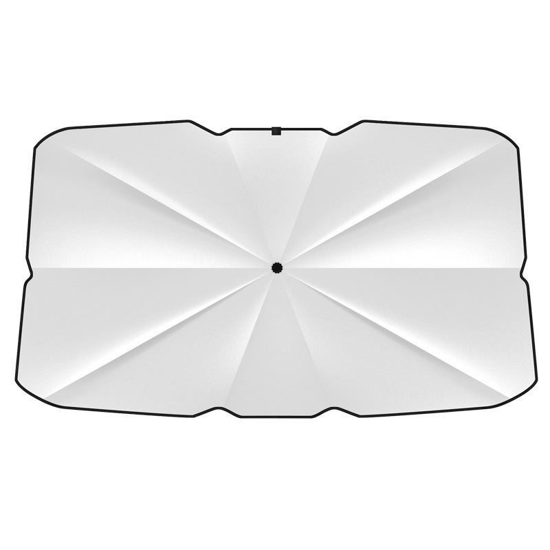 Car Windshield Sunshade - Titanium Silver Heat Insulation Visor