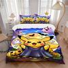 3pcs Pikachu Duvet Cover Set, Includes 1 Duvet Cover and 1/2 Pillowcases (No Insert) Yy251104232