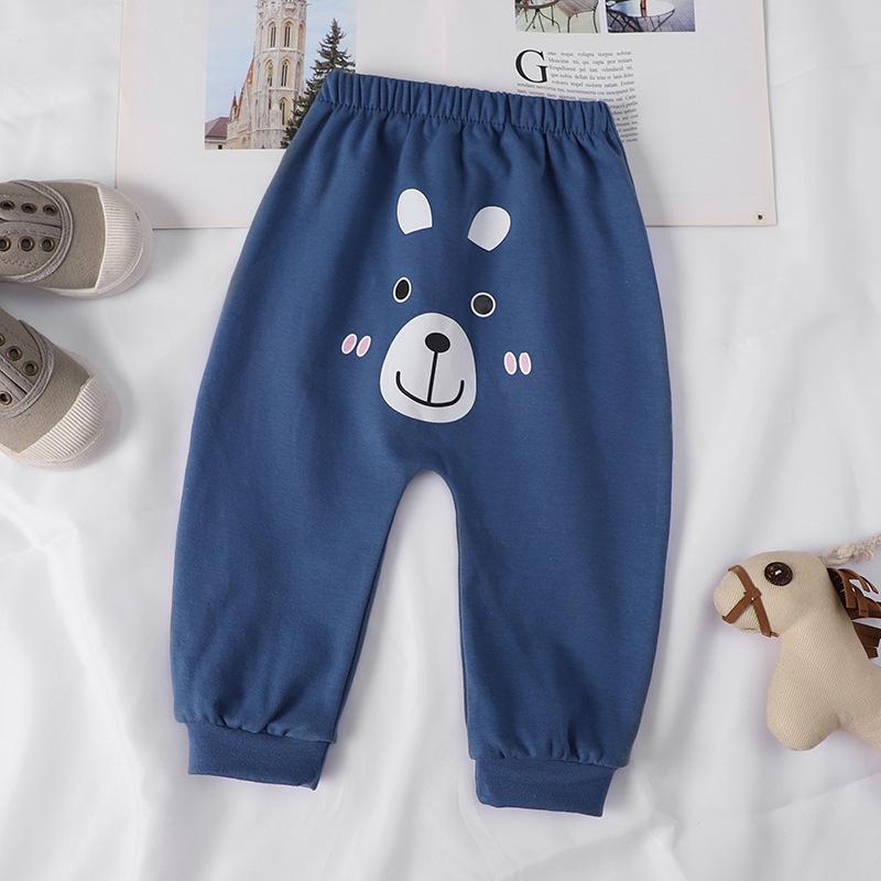 

2021 New All-Cotton Kids Harem Pants: Unisex Solid Color, Spring/Autumn, Cozy Fit Size 73