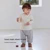 babylove Unisex Solid Color Spring/Autumn Joggers