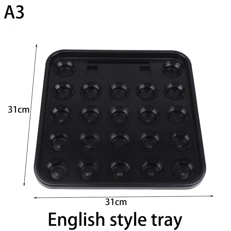 16/22 Grids Billiards Tray Portable Billiard Balls Tray For Pool Halls For Billiards Parlor Billiard Ball Storage Organizer