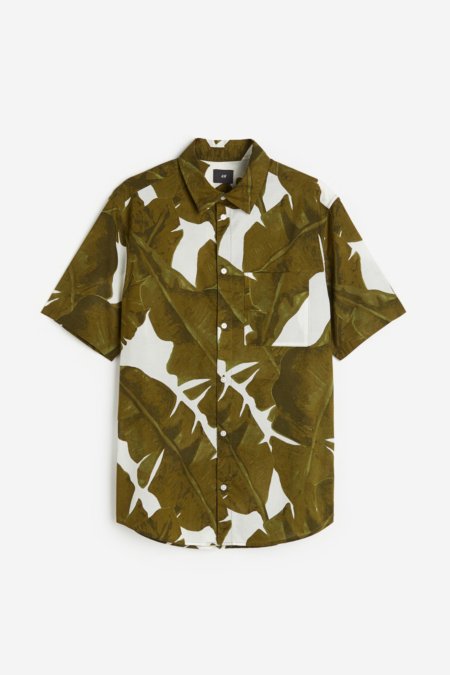 

Хлопковая рубашка Regular Fit