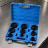 9 Pieces Wheel Bearing Locknut Socket Set Long-Lasting Hub Removal Tool