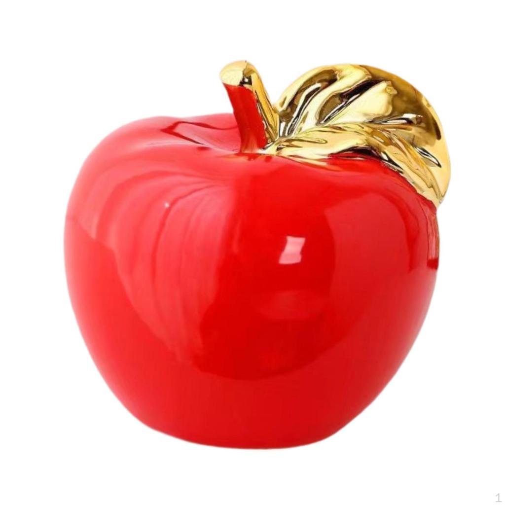 Figurine Statue Collectible Nordic Fruit Sculpture Fruits Ornament for Bedroom Entryway Table