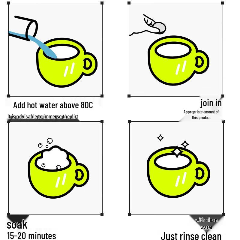 Xiao Cang Xiong Active Oxygen Tea & Coffee Stain Remover