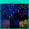 35m 96 Led Icicle Hanging Curtain Window Light Fairy String Xmas Decors Home