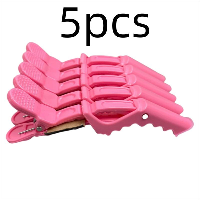 5-30pcs Alligator Hair Clip Plastic Nonslip Hairpin Black Pink Durable Hair Clamp Hairdressing Styling Accessories for Woman Man