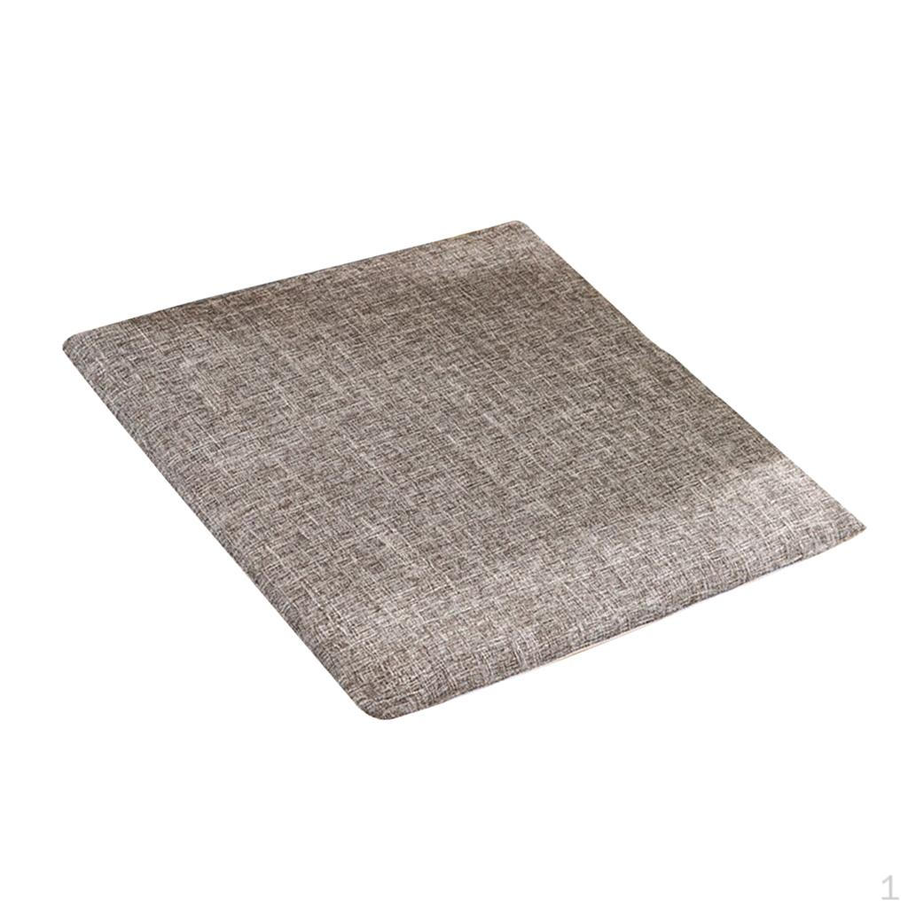 

Square Pads for Sofa Seat Cushions Pillows Indoors Or Outdoors kitchen and office Dining Patio Gray 40x40 Memory Foam