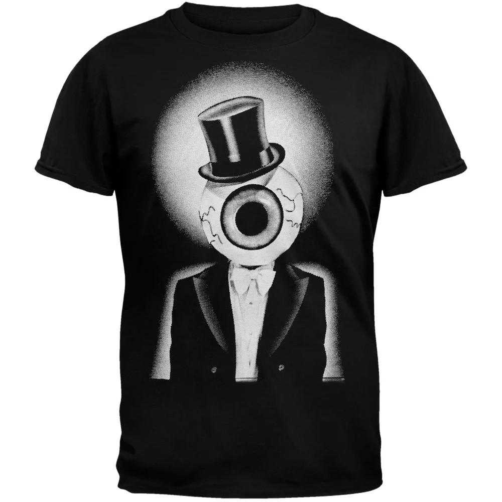 Vtg The Residents Band Eyeball Cotton Black All Size Unisex Shirt Unisex T-Shirt XXXXL