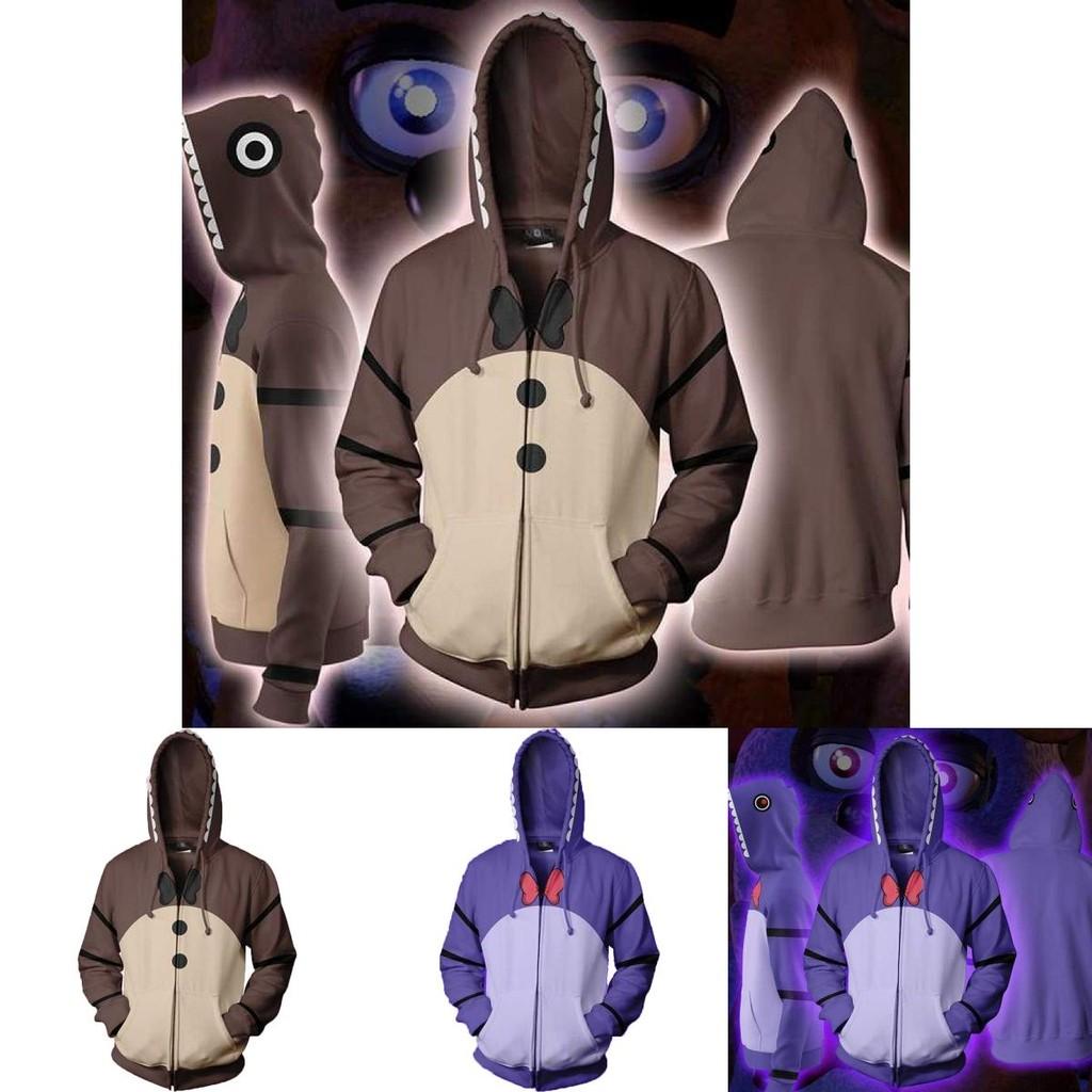 Hanorac premium costum cosplay Five Nights At Freddy's Fnaf cu model vibrant