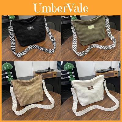 Dames Corduroy Tote Bag Met Ritssluiting Voor Casual Reizen En Woon-werkverkeer