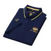 Trend Hub Mens Short Sleeve Embroidered Polo Shirts Breathable Lightweight Shirt Luxury Top Casual Lapel T-shirt Men T Shirt Homme