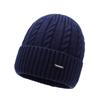 Women's Thickened Knitted Hat Windproof Warm Autumn and Winter Wool Hat Men's Cold Hat Outdoor Ear Protection Big Head Surround Hat
