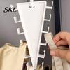 Rotating Clothes Rack V Shaped Double-Sided Closet Organizer, 360 Degree Multi-Layer Vertical Hanger, with Bra And Accessory Organizer 12 Non-Slip