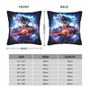 Son Goku Pillow Cover Dragons Balls Print Cushion Cover Retro Trendy Pillow Case For Sofa Car Home Decor