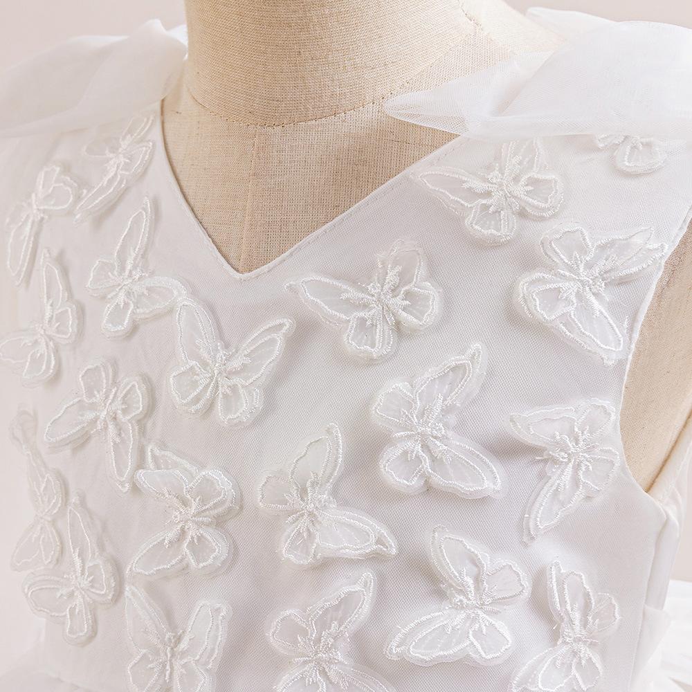 Flower Girls Dress for Wedding Party Child Princess Pageant Long Gown Kids Dresses for Girls Formal Evening Dress