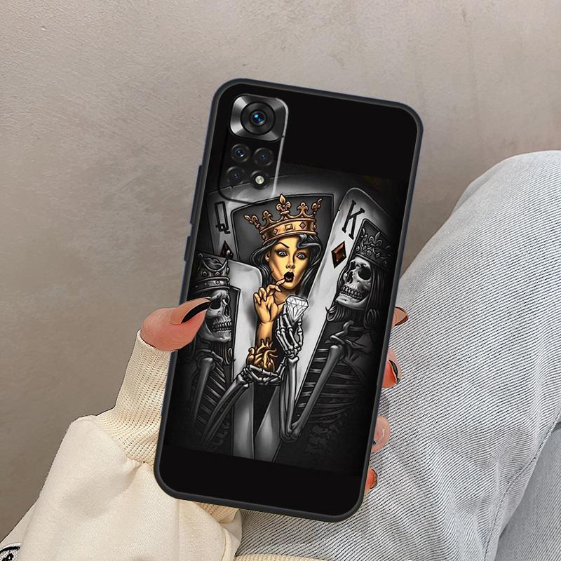 King Queen Art For Xiaomi Redmi Note 13 10 12 11 14 15 Pro Plus Case Cover For Redmi 15 13C 12C 14C 10C 15C