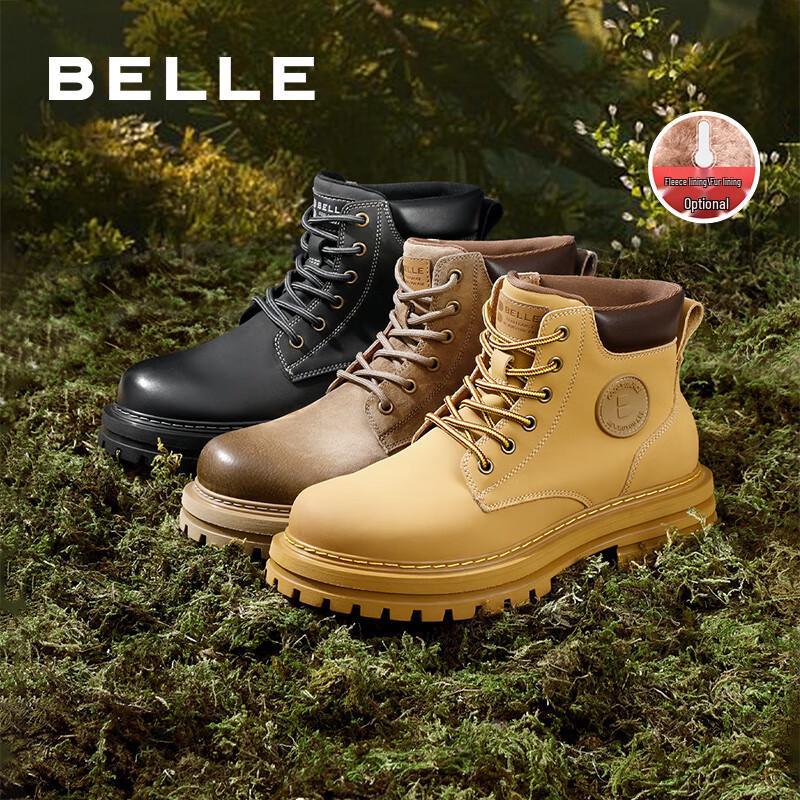 Belle Men s High-Top Platform Martin Work Boots EU 40