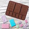 Matrita Silicone Chocolate Bar Mold – Deep, Easy Release for Energy Bars and Waffles, Perfect for Handmade Chocolate