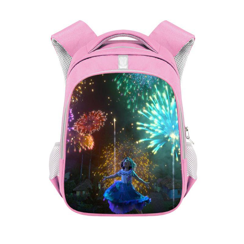 Encanto Mirabel Girls Backpack Waterproof Large Capacity School Bag For Kids