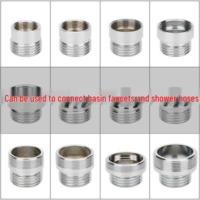 Universal Faucet Adapter: 4-Point Quick Connect for Shower Hose and Washing Machine Inlet