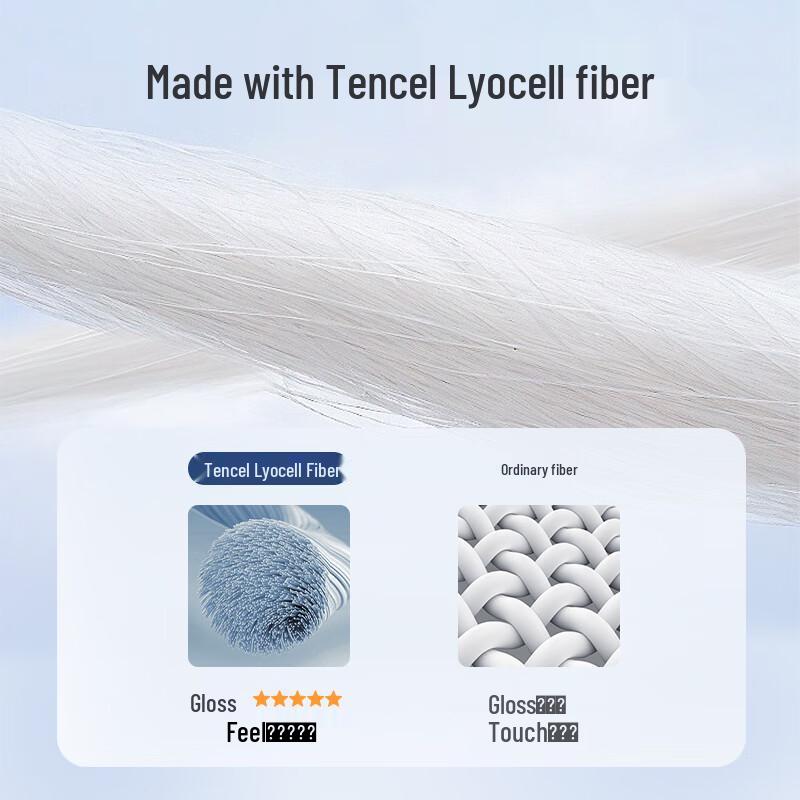 Men's Summer Cooling Lyocell Straight-Leg Jeans