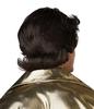 California Costumes 70s Men's Feather-Style Costume Wig, Dark Brown, One Size, 7125-125