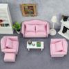 Mini 1:12 Dolls Sofa Pillows Set Miniature Doll House Accessories  Children Toys Gift