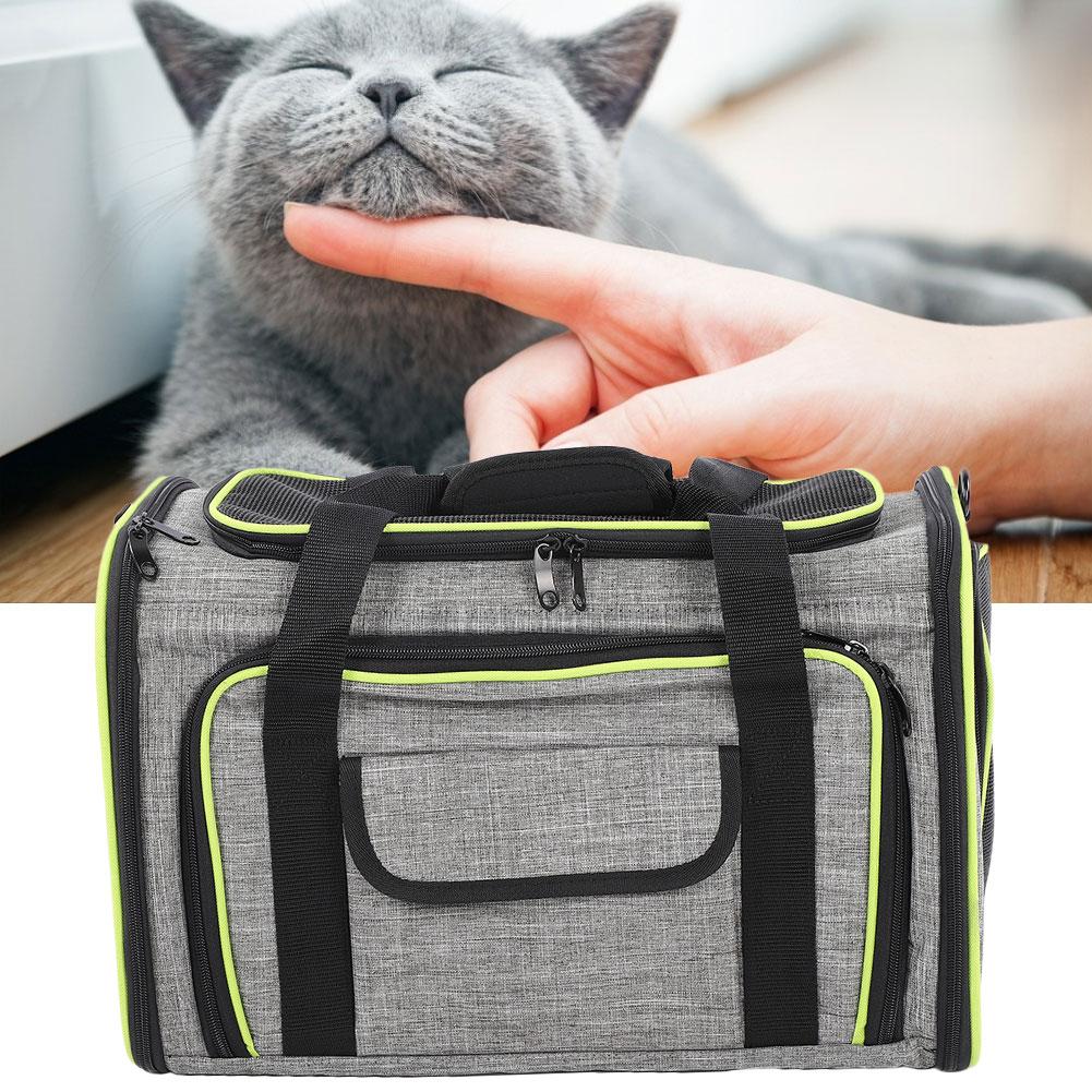 Pet Travel Bag Breathable Portable Foldable Single Side Extension Accessories for Dog Cat