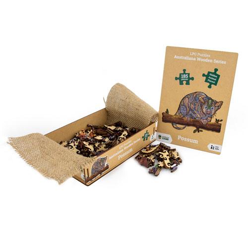 Australiana Series 01 Wooden Puzzle (Possum)