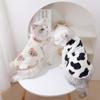Cartoon Bear Dog Clothes Thickened Winter Dog Jacket New Dog Costume  For Small Medium Dog
